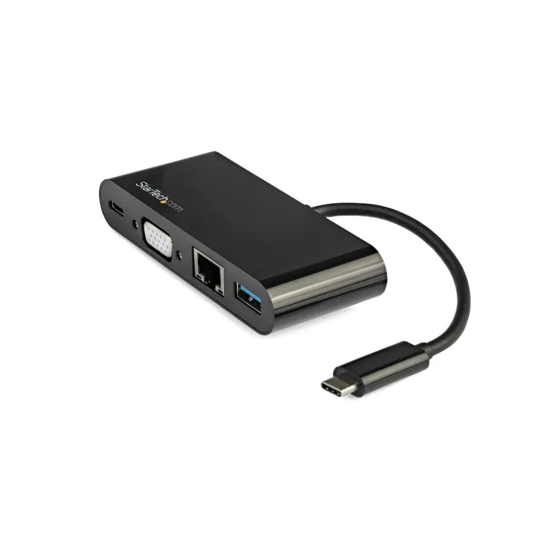 StarTech.com USB C Docking Station 1920 x 1200 Pixel Resolution USB 3.0 Ports VGA DKT30CVAGPD