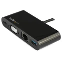 StarTech.com USB C Docking Station 1920 x 1200 Pixel Resolution USB 3.0 Ports VGA DKT30CVAGPD