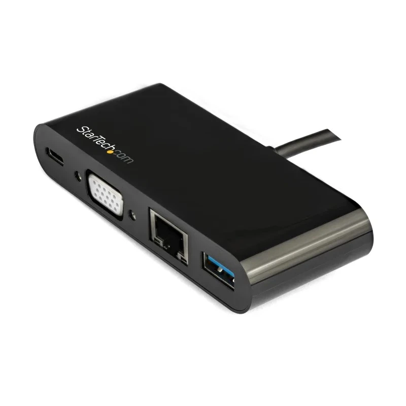 StarTech.com USB C Docking Station 1920 x 1200 Pixel Resolution USB 3.0 Ports VGA DKT30CVAGPD