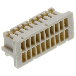 Hirose DF20 Female Connector Housing 1 mm Pitch 20 Way 2 Row Straight 