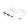 StarTech.com USB C Docking Station with HDMI, USB 3.0 Port, 4096 x 2160 Pixel Resolution, Thunderbolt 3 CDP2HDUACPW