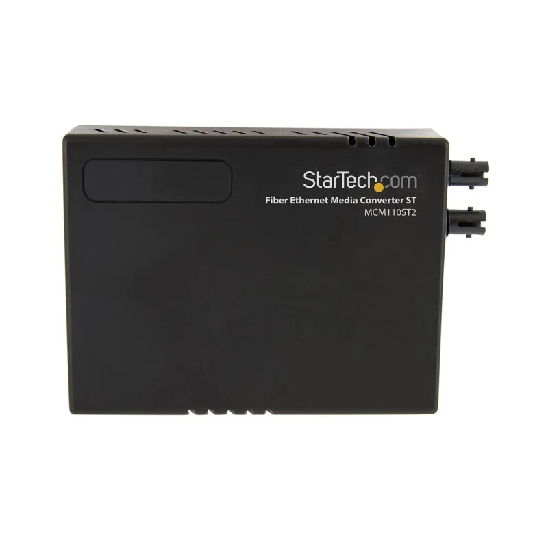 StarTech.com Media Converter RJ45, ST Multimode, 10000Mbps, 100Mbps Data Transfer Rate, Half Duplex & Full Duplex, 2km Range 