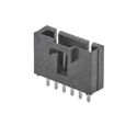 Molex SL Series Straight Through Hole PCB Header, 2 Contacts, 2.54 mm Pitch, 1 Row, Shrouded 171971-0002