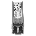 StarTech.com LC Multimode Fiber Optic Transceiver Module 850nm Wavelength Full Duplex 1.25 Gbps Data Rate EXSFP1GESXST