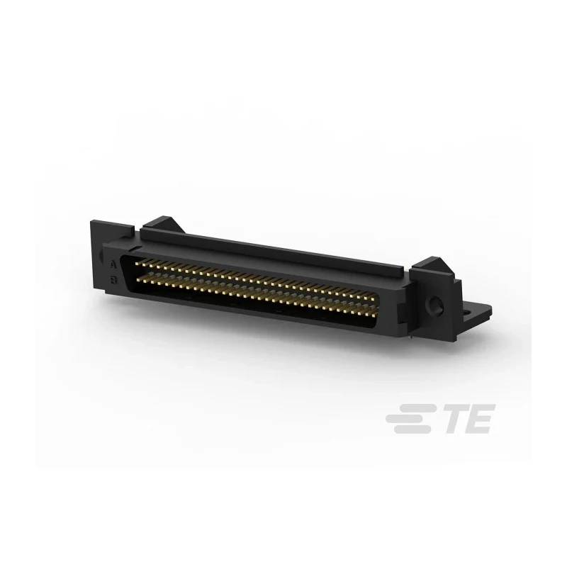 TE Connectivity D-Sub 68 Way Right Angle Through Hole Male Connector, Standard Housing, Polybutylene 2-5174225-5