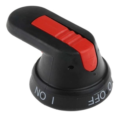 ABB Black Rotary Handle 140 mm OH Series OHB65J6 1SCA022380R9660