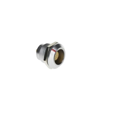 Amphenol Industrial Circular Connector 8 Contacts Panel Mount M14 Socket Female IP68 5A 800V FLOS K FLKC-08EGFS-GCP-001