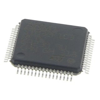 STMicroelectronics 32-bit ARM Cortex M3 Microcontroller STM32F103RET6, 72 MHz, 512kB FLASH, 64-Pin LQFP