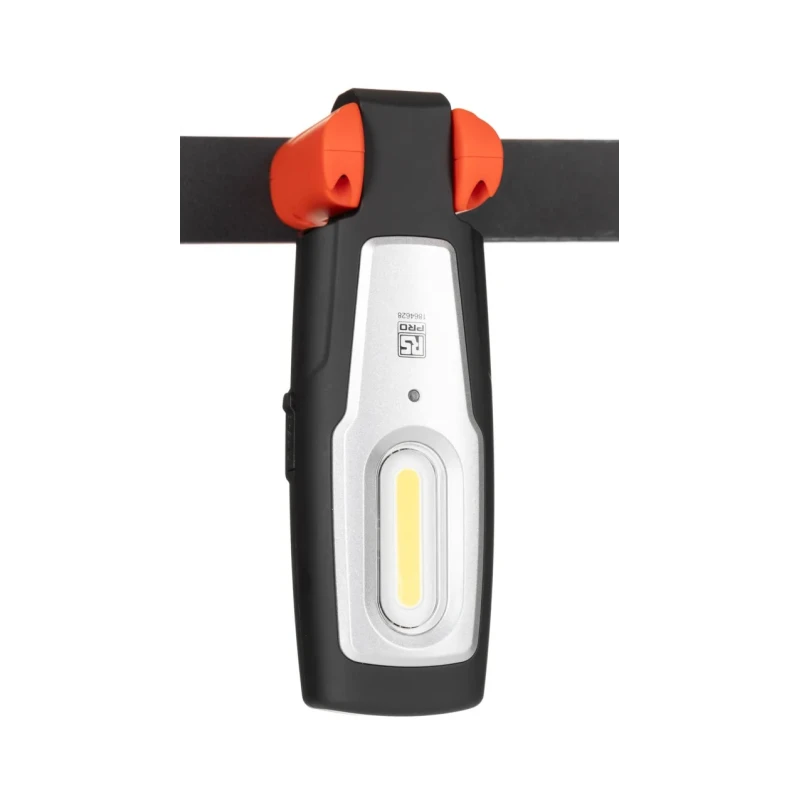 RS PRO Inspection Lamp Handheld, 700 Lumens, IP54, 3.7V Lithium-Ion Rechargeable Battery IP54