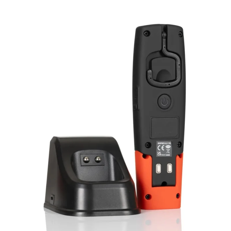 RS PRO Inspection Lamp Handheld, 700 Lumens, IP54, 3.7V Lithium-Ion Rechargeable Battery IP54