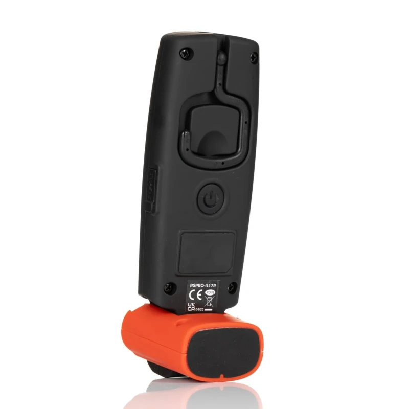 RS PRO Inspection Lamp Handheld, 700 Lumens, IP54, 3.7V Lithium-Ion Rechargeable Battery IP54