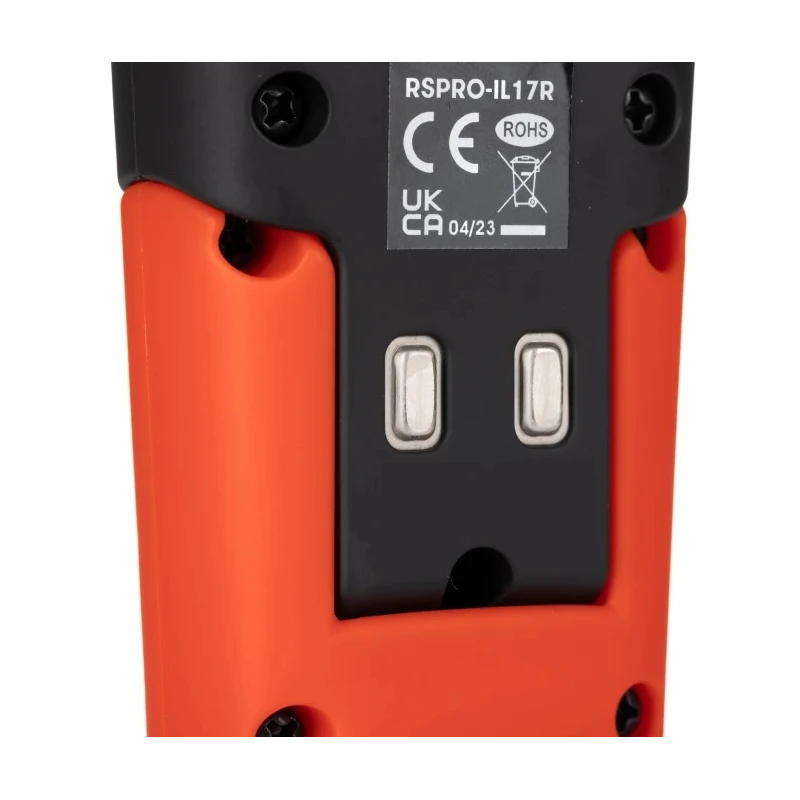 RS PRO Inspection Lamp Handheld, 700 Lumens, IP54, 3.7V Lithium-Ion Rechargeable Battery IP54