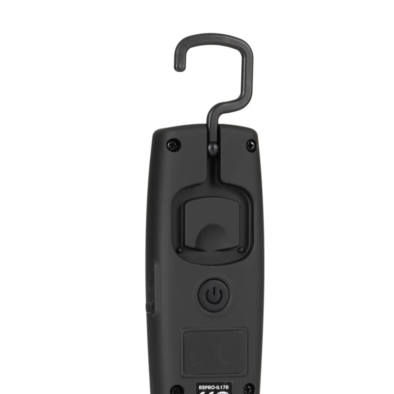 RS PRO Inspection Lamp Handheld, 700 Lumens, IP54, 3.7V Lithium-Ion Rechargeable Battery IP54