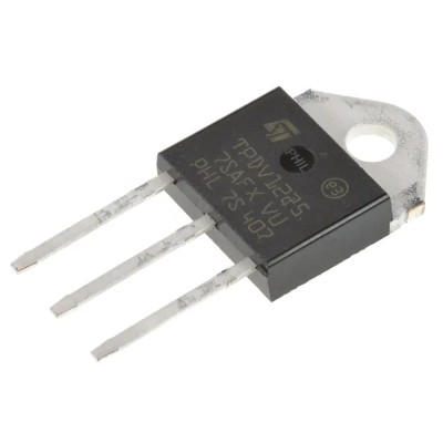 STMicroelectronics Through Hole 3-Pin TRIAC 1200 V Gate Trigger 1.5 V TPDV1225RG