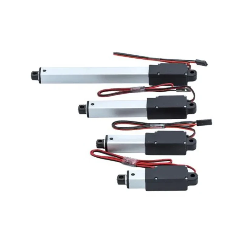 Actuonix Electrical Linear Actuator 10mm Stroke Length 12V Voltage 25mm/s Maximum Speed 80N Maximum Force L12-10-50-6-S