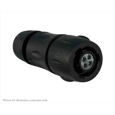 Souriau Sunbank by Eaton Circular Connector 4 Contacts, Cable Mount, Standard Size, Plug Female, IP68 IP69K UTS6JC8E4S