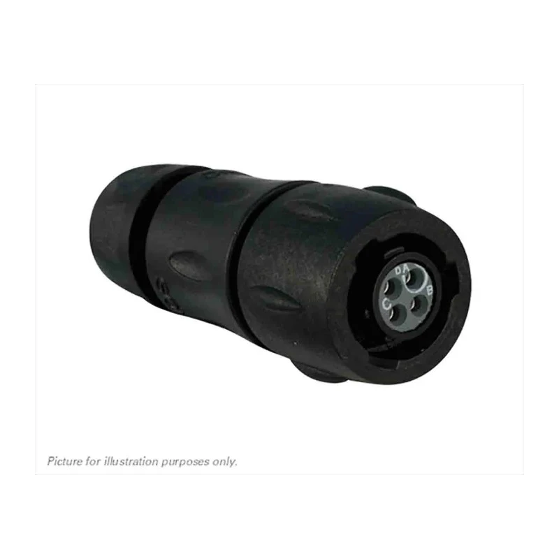 Souriau Sunbank by Eaton Circular Connector 4 Contacts, Cable Mount, Standard Size, Plug Female, IP68 IP69K UTS6JC8E4S