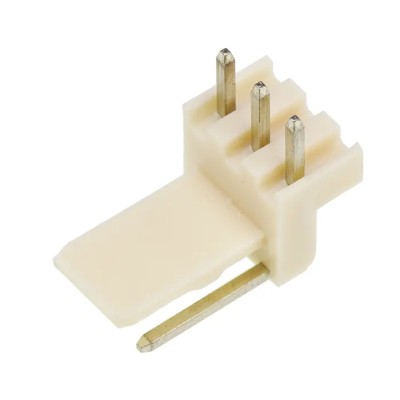 Molex Mini-Latch Series Right Angle Through Hole Pin Header 3 Contacts 2.5 mm Pitch 1 Row Unshrouded 22-05-1032