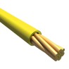 Alpha Wire Ecogen Ecowire Series Yellow 0.08 mm² 28 AWG Hook Up Wire, 7 x 0.12 mm Strands, 600 V, 105°C Maximum 6710 YL005