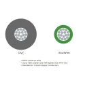Alpha Wire Ecogen Ecowire Series Yellow 5.2 mm² Hook Up Wire, 10 AWG, 105 x 0.25 mm Strands, 30 m, 600 V 6719 YL005