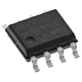 Microchip 1 MB Serial EEPROM 900 ns 8-Pin SOIC Serial-2 Wire 24FC1025-I/SN