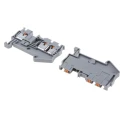 Phoenix Contact PT 2.5-TWIN Grey Feed Through Terminal Block 0.14mm² to 4 mm², 1-Level, Push-in, 800V, 24A Current 3209549