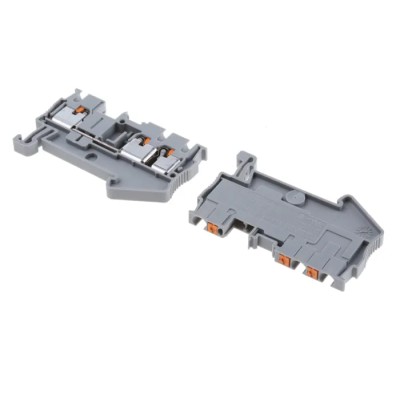 Phoenix Contact PT 2.5-TWIN Grey Feed Through Terminal Block 0.14mm² to 4 mm², 1-Level, Push-in, 800V, 24A Current 3209549