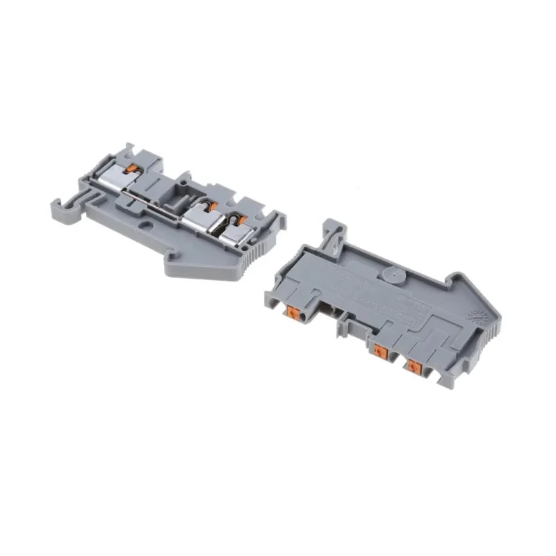 Phoenix Contact PT 2.5-TWIN Grey Feed Through Terminal Block 0.14mm² to 4 mm², 1-Level, Push-in, 800V, 24A Current 3209549