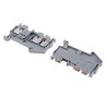 Phoenix Contact PT 2.5-TWIN Grey Feed Through Terminal Block 0.14mm² to 4 mm², 1-Level, Push-in, 800V, 24A Current 3209549