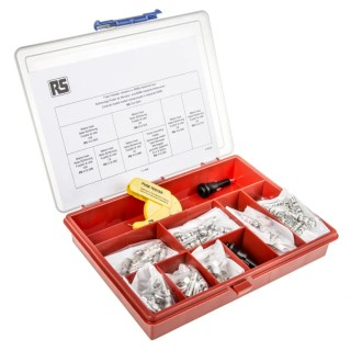 RS PRO Automotive Fuse Kit Anti-Surge Multi-Fuse Set with 16 Types of Fuses and 2 Fuse Holders 186-6356