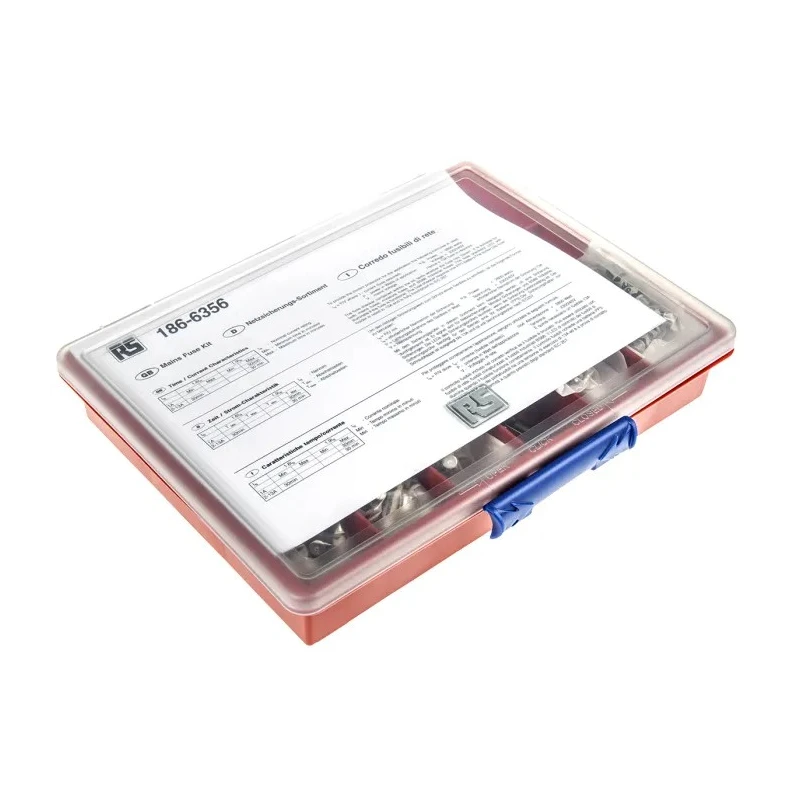 RS PRO Automotive Fuse Kit Anti-Surge Multi-Fuse Set with 16 Types of Fuses and 2 Fuse Holders 186-6356