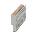 Phoenix Contact PP-H 2.5/12 Series Pluggable Terminal Block 24A 500V Grey 3209976