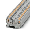 Phoenix Contact PT 2.5-TG Series Disconnect Terminal Block, Grey, 20A, 400V, 1-Level, Push-in Termination 3210185