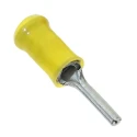 JST FVPC Insulated Crimp Pin Connector 12 AWG to 10 AWG, 2.7 mm Pin Diameter, 14 mm Pin Length, Yellow FVWSPC-5.5(LF)