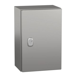 Schneider Electric PanelSet S3X Series Wall Box 304 Stainless Steel Body IP66 IK10 300 mm x 200 mm x 150 mm NSYS3X3215