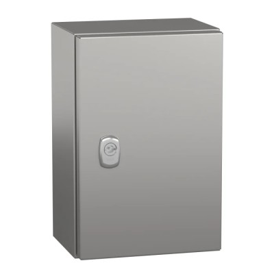 Schneider Electric PanelSet S3X Series Wall Box 304 Stainless Steel Body IP66 IK10 300 mm x 200 mm x 150 mm NSYS3X3215