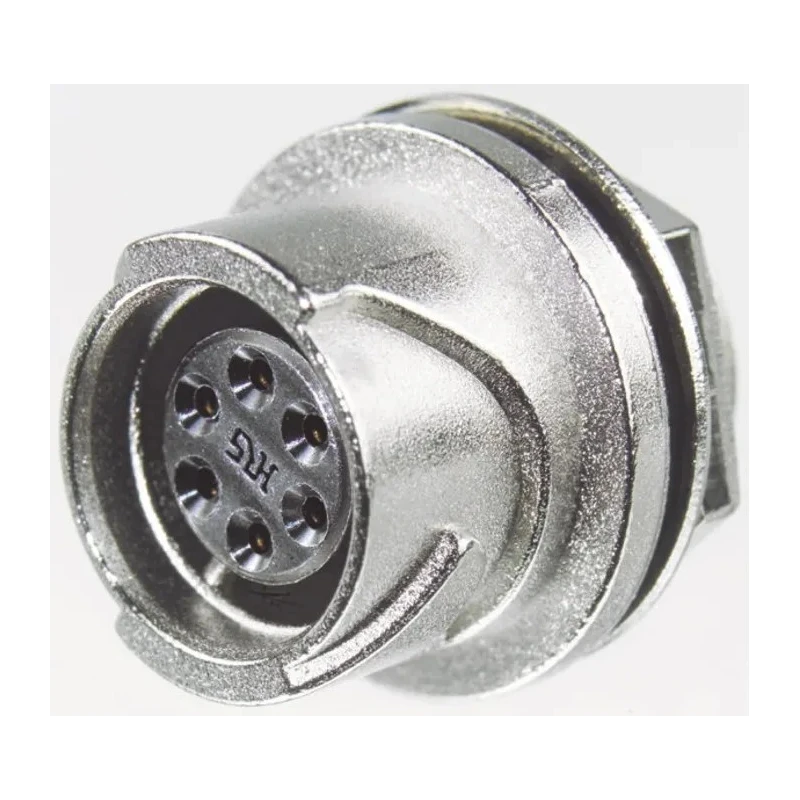 Hirose Miniature Circular Connector, Panel Mount Socket, Female, 12 Contacts, IP67/IP68, Zinc Alloy Housing, LF LF10WBR-12S
