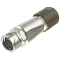 Hirose Miniature Circular Connector 12 Contacts Cable Socket Female IP67, IP68 LF10WBJ-12S