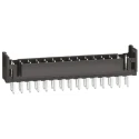 Hirose DF11 Series Straight Through Hole PCB Header 30 Contacts 2 mm Pitch 2 Row Shrouded 