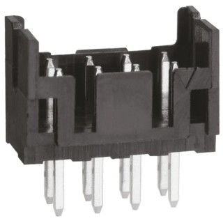 Hirose DF11 Series Straight Through Hole PCB Header, 8 Contacts, 2 mm Pitch, 2 Row, Shrouded 