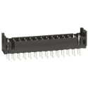 Hirose DF11 Series Straight Through Hole PCB Header 28 Contact 2 mm Pitch 2 Row Shrouded DF11