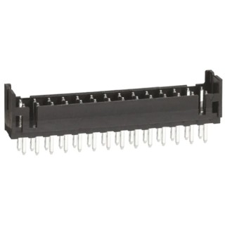 Hirose DF11 Series Straight Through Hole PCB Header 28 Contact 2 mm Pitch 2 Row Shrouded DF11