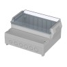 Bopla RegloCard-Plus Series Polycarbonate ABS Wall Box IP65 Transparent Door 213 mm x 185 mm x 104.5 mm 41200309 RCP 2000