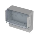 Bopla RegloCard-Plus Series Polycarbonate ABS Wall Box IP65 Transparent Door 213 mm x 185 mm x 104.5 mm 41200309 RCP 2000