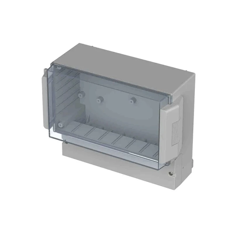 Bopla RegloCard-Plus Series Polycarbonate ABS Wall Box IP65 Transparent Door 213 mm x 185 mm x 104.5 mm 41200309 RCP 2000