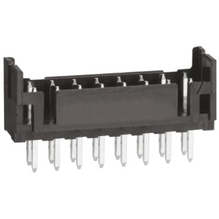 Hirose DF11 Series Straight Through Hole PCB Header, 16 Contacts, 2 mm Pitch, 2 Row, Shrouded DF11