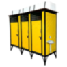 3 Seater Portable Toilet