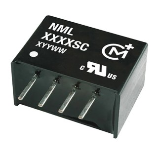 Murata Power Solutions NML Series 2W SIP Single Output Unregulated Isolated DC-DC Converter Through Hole 5V Output NML0505SC