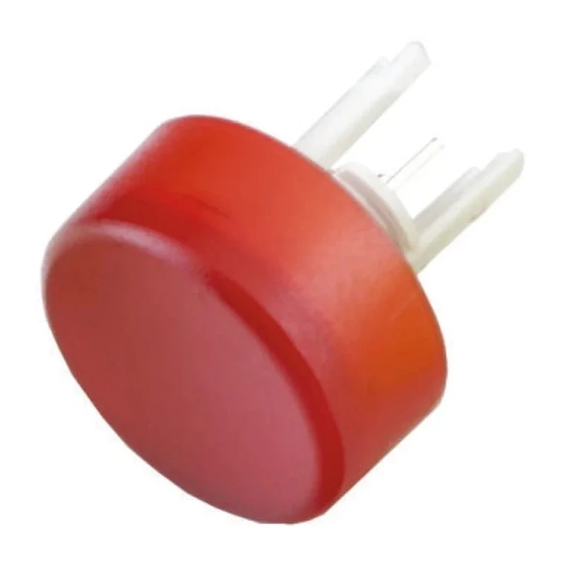 EAO Red Round Push Button Lens for Use with 19 Series 19-931.2