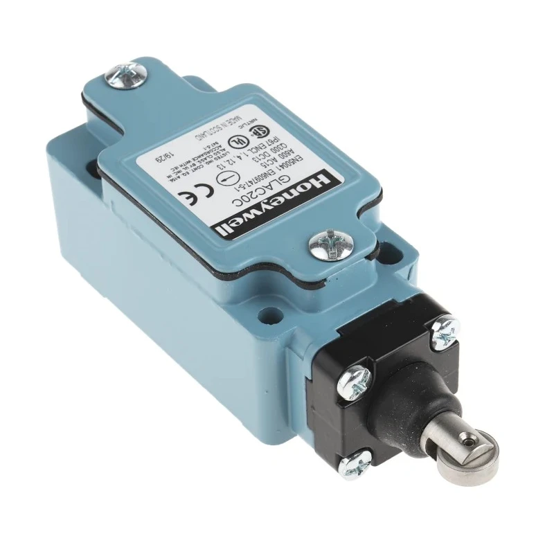 Honeywell Technologies GLA Series Plunger Limit Switch 2 NC/2 NO Contact Configuration Rated Die Cast Zinc Housing 600V IP67